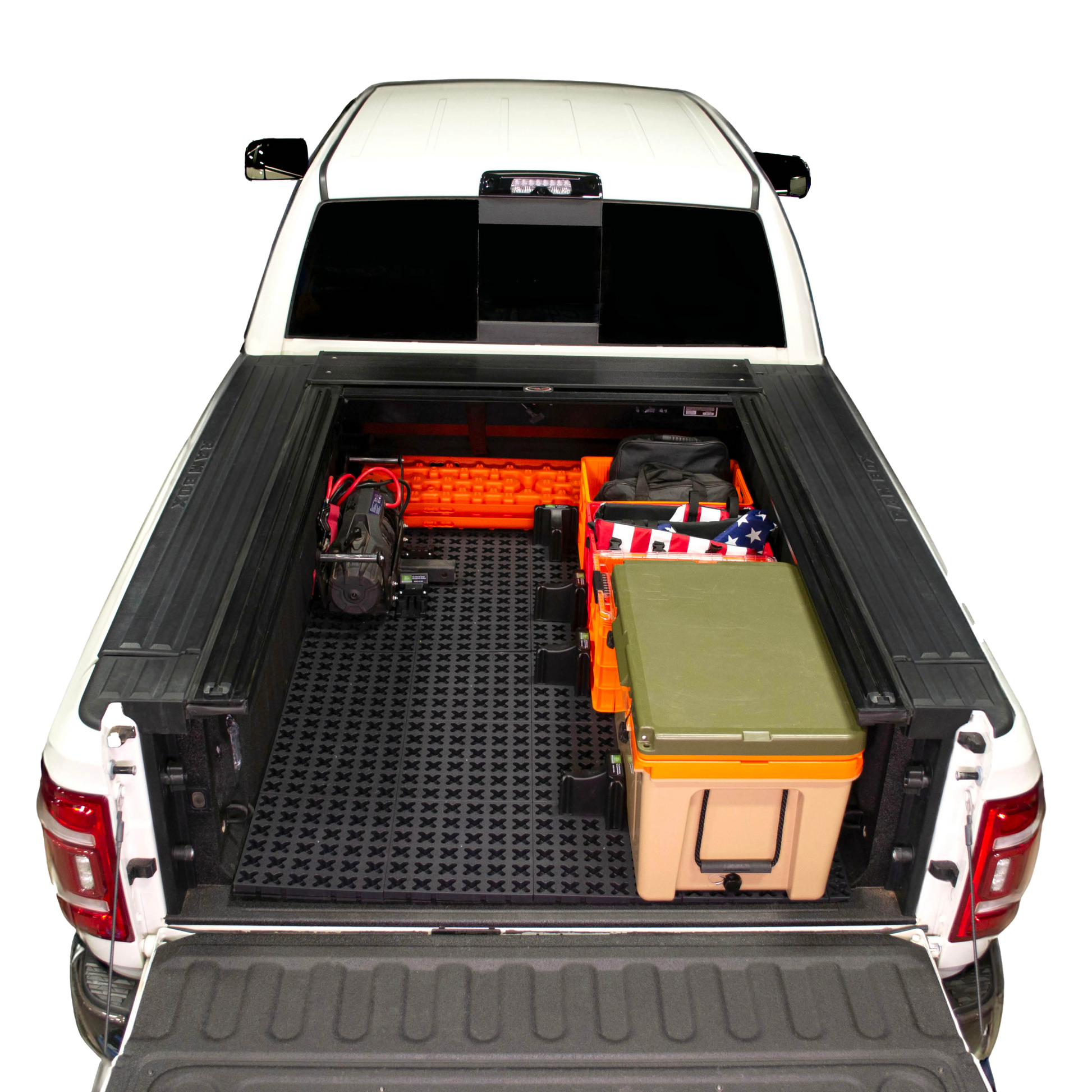 Tmat Truck Bed Organizer Slide Out Mat | Ram 2500/3500 Standard Bed