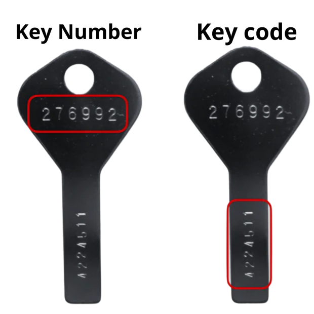 AMPLock Trailer Lock Keys