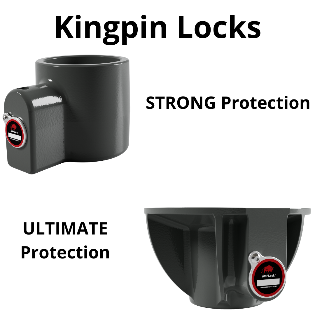 AMPLock Kingpin Lock - Heavy Duty