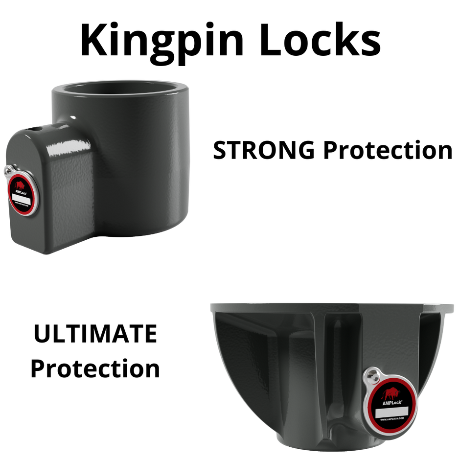 AMPLock Kingpin Lock - Heavy Duty