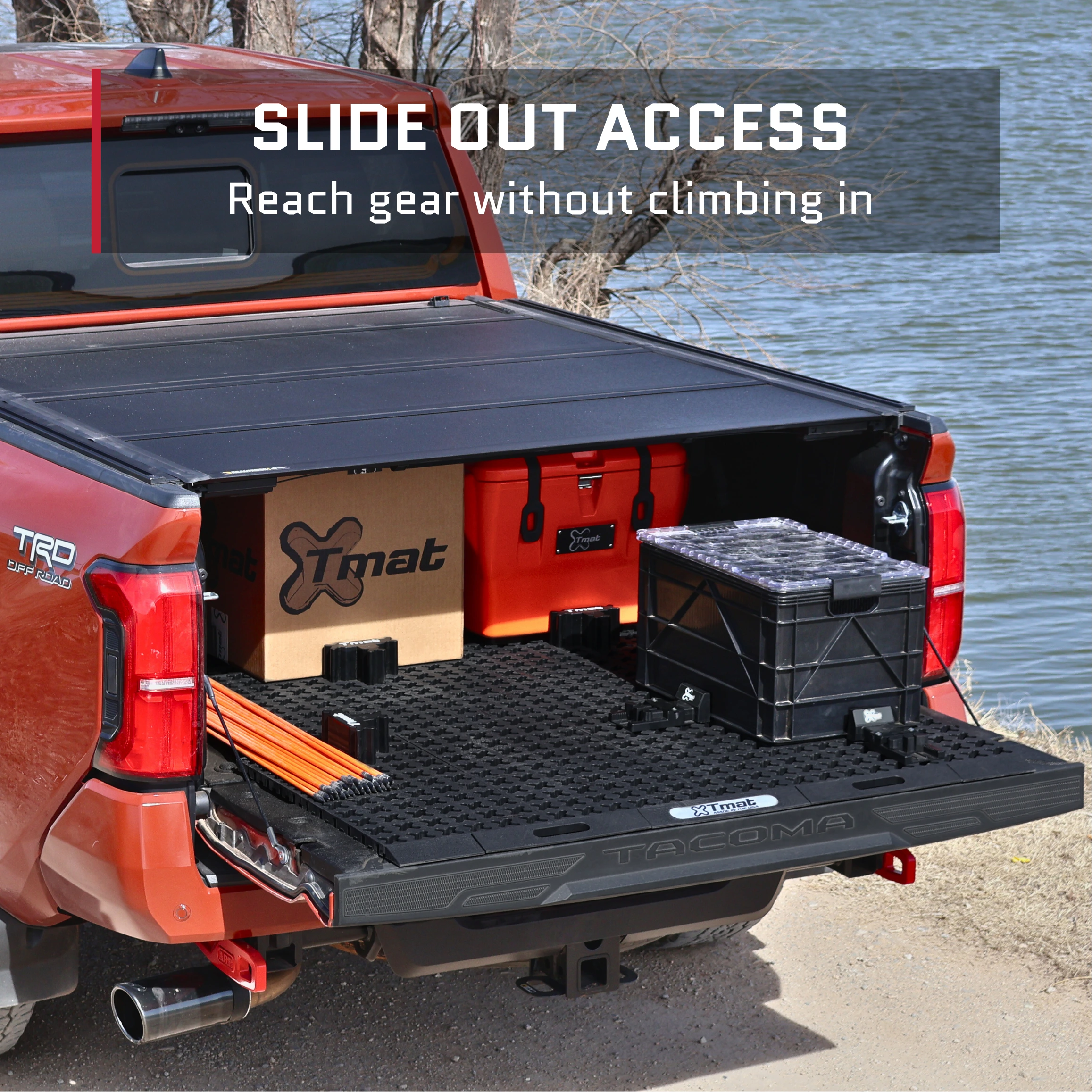 Slide truck bed organizer Canada
